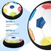 KKONES Kids Toys Hover Soccer Ball (Set of 2), Battery Operated Air Floating Soccer Ball with LED Light and Soft Foam Bumper for Indoor Outdoor Game, Gifts for Age 3 4 5 6 7 8-16 Year Old Boys Girls - Image 4