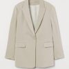 Dokotoo Womens 2023 Fashion Spring Lapel Collar Buttons Blazer Jackets for Women Business Casual - Image 2
