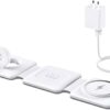 Charging Station for Apple Multiple Devices - 3 in 1 Foldable Magnetic Wireless Charger Dock - Travel Charging Pad for iPhone 14 13 12 Pro Max Plus Watch & Airpods - Image 7