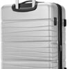 Samsonite Evolve SE Hardside Expandable Luggage with Double Wheels, Arctic Silver, Medium Spinner - Image 4