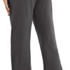 Champion Women's Jersey Pants, Comfortable Cotton Lounge Pants for Women, 100% Cotton, 31.5" - Image 2