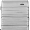Samsonite Evolve SE Hardside Expandable Luggage with Double Wheels, Arctic Silver, Medium Spinner - Image 3