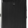 Travelpro Maxlite Air Hardside Expandable Luggage, 8 Spinner Wheels, Lightweight Hard Shell Polycarbonate, Black, Checked-Medium 25-Inch