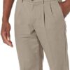 Amazon Essentials Men's Classic-Fit Wrinkle-Resistant Pleated Chino Pant (Available in Big & Tall) - Image 3