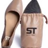 Silky Toes Womens Foldable Flat Ballet Shoes Casual Business Flats for Women