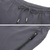 Rdruko Men's Casual Pants Lightweight Breathable Quick Dry Hiking Running Outdoor Sports Pants - Image 5