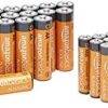 Amazon Basics 48 Count AA & AAA High-Performance Batteries Value Pack - 24 Double AA Batteries and 24 Triple AAA Batteries (48 Count)