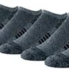 Amazon Essentials Men's Performance Cotton Cushioned Athletic No-Show Socks, 6 Pairs