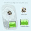 Aluan Handheld Mini Fan Powerful Small Personal Portable Speed Adjustable USB Rechargeable Eyelash Fan for Kids Girls Boys Woman Man Home Office Outdoor Travel - Image 4