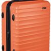 Amazon Basics 24-Inch Hardside Spinner, Orange