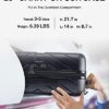 BAGSMART Carry On Luggage Airline Approved, 1OO% PC Lightweight Carry On Hardside Suitcase, 20 Inch Hard Shell Luggage with Spinner Wheels, Waterproof Rolling Suitcase for Men and Women, Black - Image 6