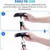 Etekcity Luggage Scale, Travel Essentials, Digital Weight Scales for Travel Accessories, Portable Handheld Scale with Temperature Sensor, Rubber Paint, 110 Pounds, Battery Included - Image 7