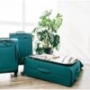 Samsonite Saire LTE Softside Expandable Luggage Wheels, Pine Green, Medium Spinner - Image 6