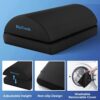 BlissTrends Foot Rest for Under Desk at Work-Versatile Foot Stool with Washable Cover-Comfortable Footrest with 2 Adjustable Heights for Car,Home and Office to Relieve Back,Lumbar,Knee Pain-Black - Image 4