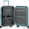 Traveler's Choice Pagosa Indestructible Hardshell Expandable Spinner Luggage, Baby Blue, Carry-on 22-Inch - Image 3
