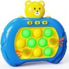 Aliex Sensory Pop Fidget Toys for Kids 3-12, Handheld Game for Kids, Light-up Fidget Games,Educational Games Suitable for Children Aged 3-12 Birthday Travel Airplanes Activity Gifts for Boys and Girls