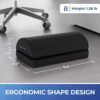 BlissTrends Foot Rest for Under Desk at Work-Versatile Foot Stool with Washable Cover-Comfortable Footrest with 2 Adjustable Heights for Car,Home and Office to Relieve Back,Lumbar,Knee Pain-Black - Image 3