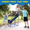 JOYIN Arcade Basketball Game Set with 4 Balls and Hoop for Kids Indoor Outdoor Sport Play - Easy Set Up - Air Pump Included - Ideal for Competition - Image 5