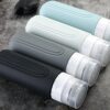 Mrsdry Travel Bottles for Toiletries, Tsa Approved 3oz Travel Size Containers BPA Free Leak Proof Refillable Liquid Silicone Squeezable Travel Accessories for Shampoo Conditioner Lotion (4 Pack) - Image 5