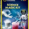 NATIONAL GEOGRAPHIC Magic Chemistry Set – Science Kit for Kids with 10 Amazing Magic Tricks, STEM Projects and Science Experiments, Science Toys, Great Gift for Boys and Girls 8-12 (Amazon Exclusive)