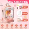 Claw Machine for Kids,Mini Vending Machines Candy Grabber Prize Dispenser Toys for Girls, Boys Electronic Arcade Claw Game Machine for Party Birthday Easter Gifts with Lights Sound&20 Mini Plush Toys - Image 5