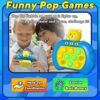 Aliex Sensory Pop Fidget Toys for Kids 3-12, Handheld Game for Kids, Light-up Fidget Games,Educational Games Suitable for Children Aged 3-12 Birthday Travel Airplanes Activity Gifts for Boys and Girls - Image 2