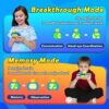 Aliex Sensory Pop Fidget Toys for Kids 3-12, Handheld Game for Kids, Light-up Fidget Games,Educational Games Suitable for Children Aged 3-12 Birthday Travel Airplanes Activity Gifts for Boys and Girls - Image 3