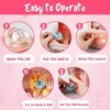 Claw Machine for Kids,Mini Vending Machines Candy Grabber Prize Dispenser Toys for Girls, Boys Electronic Arcade Claw Game Machine for Party Birthday Easter Gifts with Lights Sound&20 Mini Plush Toys - Image 4