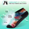 RANDY SUN Barefoot Quick-Dry Sand Beach Socks, Breathable Seamless Yoga Sock With TPE Sole - Image 4
