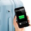 Traveler's Choice Pagosa Indestructible Hardshell Expandable Spinner Luggage, Baby Blue, Carry-on 22-Inch - Image 6