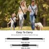 Yopria Water Bottle Carrier Bag Water Bottle Holder For Stanley 30/40oz Tumbler with Handle, Adjustable Strap for Outdoor Sports Camping Hiking Travelling - Image 7