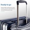 Coolife Luggage Suitcase expandable (only 28”) ABS+PC Spinner suitcase with TSA Lock carry on 20 in 24in 28in - Image 8