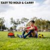 Soccer Cones for Training - with Mesh Bag & Strap - Flexible & Heavy Duty - Best for Football, Basketball & Running Drills - Premium Quality Soccer Training Cones Sports (Avalaible in 24 & 50 PCs) - Image 7