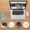 Aluan Handheld Mini Fan Powerful Small Personal Portable Speed Adjustable USB Rechargeable Eyelash Fan for Kids Girls Boys Woman Man Home Office Outdoor Travel - Image 5