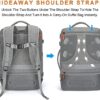 Carry on Backpack, Extra Large 40L Flight Approved Travel Backpack for Men & Women,Expandable Large Suitcase Backpacks With 4 Packing Cubes,Water Resistant Luggage Daypack Business Weekender Bag,Grey - Image 4