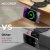 3 in 1 Charging Station for Apple Watch Charger, Hicober Magnetic Wireless Charger Foldable Travel Stand for iPhone 14/13 / 12 / Series iWatch 8 7 6 5 4 3 2 SE Airpods 3 2 Pro - Image 3