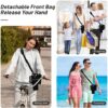 Yopria Water Bottle Carrier Bag Water Bottle Holder For Stanley 30/40oz Tumbler with Handle, Adjustable Strap for Outdoor Sports Camping Hiking Travelling - Image 6