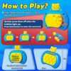 Aliex Sensory Pop Fidget Toys for Kids 3-12, Handheld Game for Kids, Light-up Fidget Games,Educational Games Suitable for Children Aged 3-12 Birthday Travel Airplanes Activity Gifts for Boys and Girls - Image 6