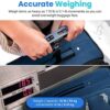 Etekcity Luggage Scale, Travel Essentials, Digital Weight Scales for Travel Accessories, Portable Handheld Scale with Temperature Sensor, Rubber Paint, 110 Pounds, Battery Included - Image 2