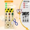 Montessori Busy Board for Toddlers 1-3, Wooden Sensory Toys with 8 LED Light Switches for 1+ Year Old Baby Kids Christmas Stocking Stuffers Birthday Gifts for 2-4 Year Old Sorting & Stacking Toys - Image 5