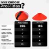 Soccer Cones for Training - with Mesh Bag & Strap - Flexible & Heavy Duty - Best for Football, Basketball & Running Drills - Premium Quality Soccer Training Cones Sports (Avalaible in 24 & 50 PCs) - Image 4