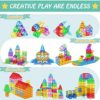 Magnetic Tiles Kids Games Toys for 3+ Year Old Boy and Girl Birthday Gifts, Magnet Blocks Building STEM Preschool Sensory Learning Montessori Autism Toys for Toddlers Kids Ages 3-5, 5-7, 4-8, 8-12 - Image 6