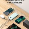 VEEKTOMX Portable Phone Charge with Built in Cables, 10000mAh Ultra Slim Power Bank with 5 Outputs and LED Display, Battery Pack Compatible with iPhone/iPad/Samsung and Other Android Smart Devices - Image 4