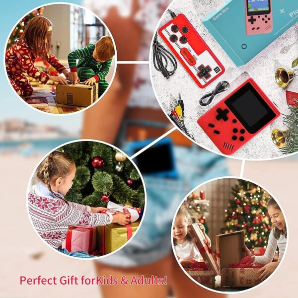 Tlsdosp Handheld Game Console, Portable Retro Video Game Console Upgrade 800 Classic FC Games, Large Battery Capacity of 1020mAh, USB Charging, Electronic Game Player Birthday Xmas Present Storage Bag - Image 7